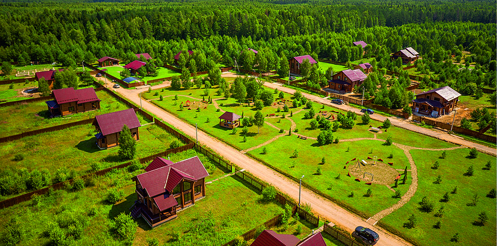 Коттеджный поселок клубного типа Золотые сосны, расположенный в часе езды от МКАД по Ярославскому шоссе