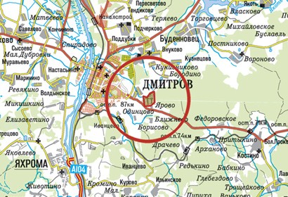 Карта Дмитровского Района Купить
